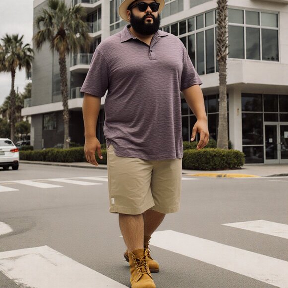 Men’s 2-piece casual set Holloway polo shirt and St. John’s Bay short size XL - Picture 1 of 6